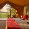 Elephant Pepper Mara Camp dusk in a tented room